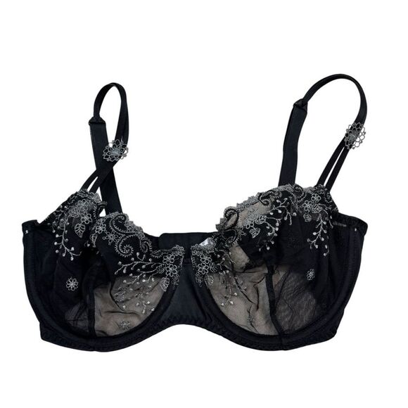 Simone Perele Délice Demi Cup Unlined Underwire Bra Size 32‎ - Picture 8 of 15